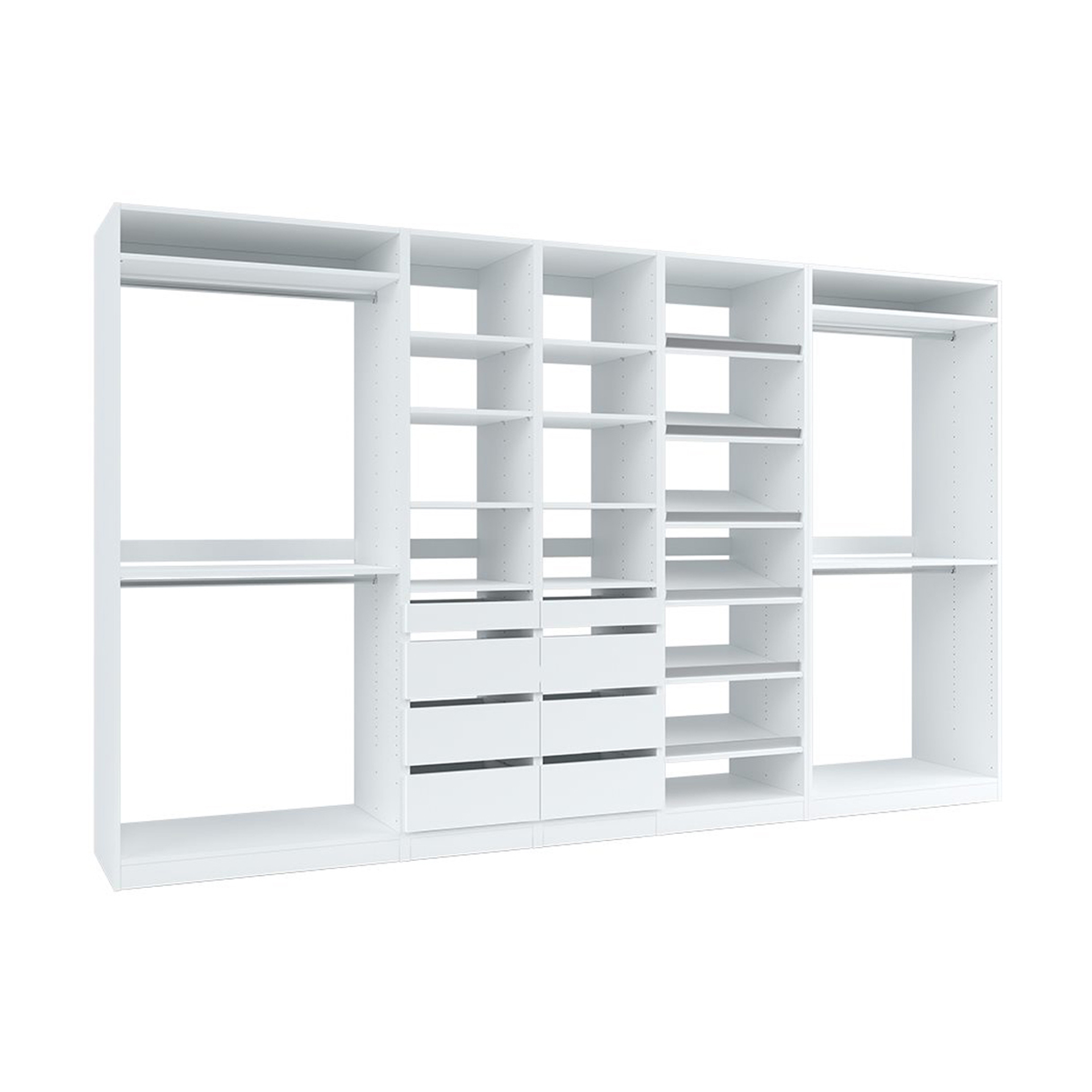 Closets&Co 132" Closet System