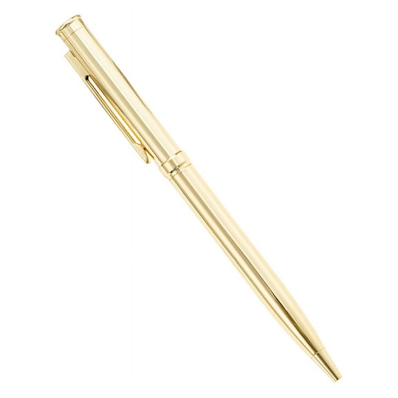 XISAOK Portable Metal Ballpoint Pen Refillable Metal Stylus Pen 1.0mm Bullet Point Gift for Business Women Men Friend Teacher