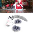 thumbnail image 1 of JUEGO DE COLA DE OREJA DE GATO LOBO, Conjunto de Cola de Diadema Con Orejas de Felpa de Piel Sintética para Fiesta de Carnaval de Cosplay, Diseño Antreslizante, Cierres, 1 of 7