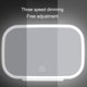 thumbnail image 4 of Teissuly Clearance Car Portable Makeup Mirror, Car Driver And Passenger Sunshade, Vanity Mirror, LED Light, Contact Control Makeup Mirror, High-definition Makeup Mirror(White, Free Size) Teissuly WER2023081600676, 4 of 6