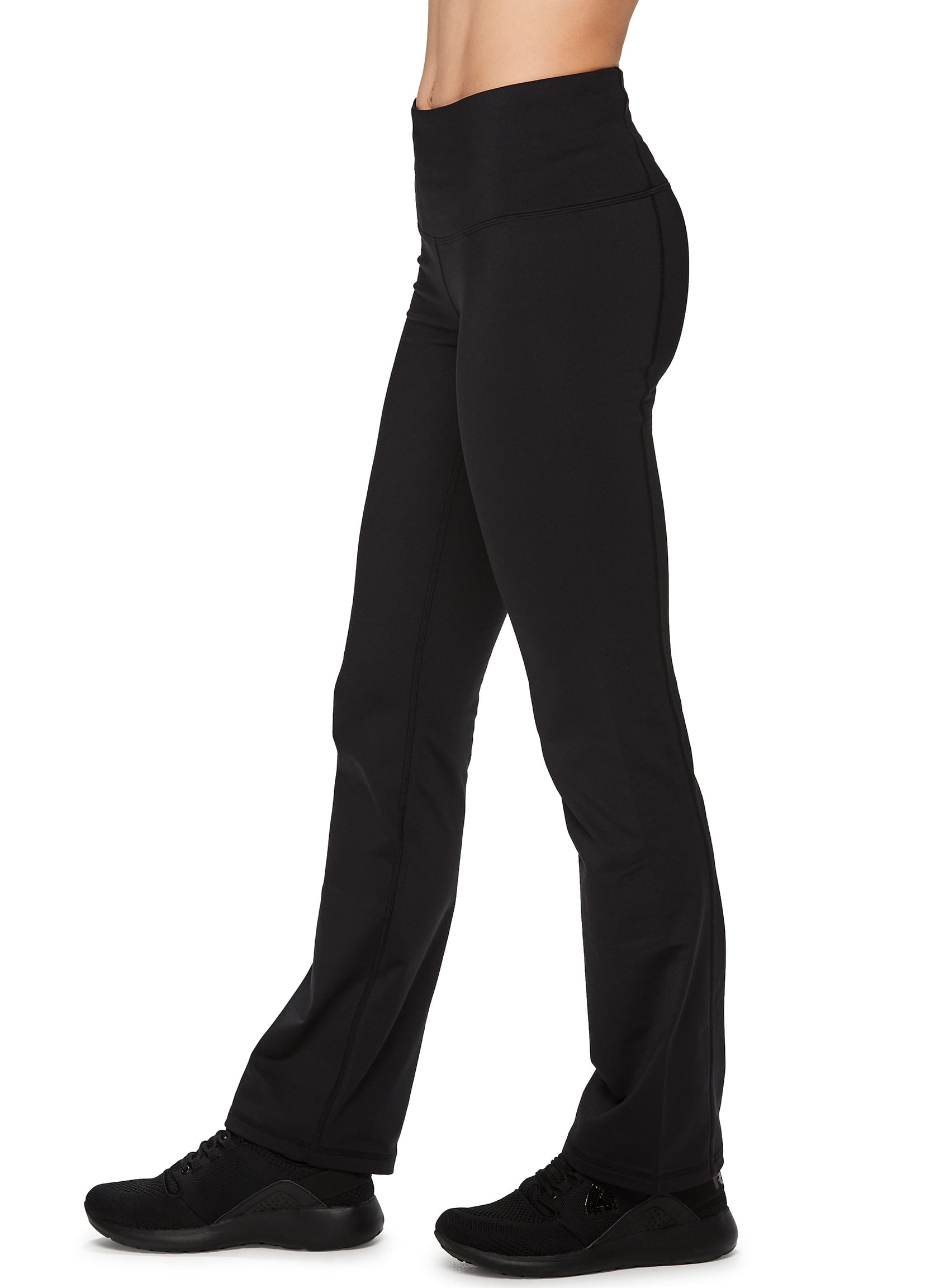  G4Free Women's Fleece Lined Flare Leggings Stretchy