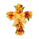 thumbnail image 3 of Wreath Puerta delantera Corona Centro de mesa Centro de flores artificiales Decoración de Pascua para ventana del festival afuera Arco amarillo, 3 of 8