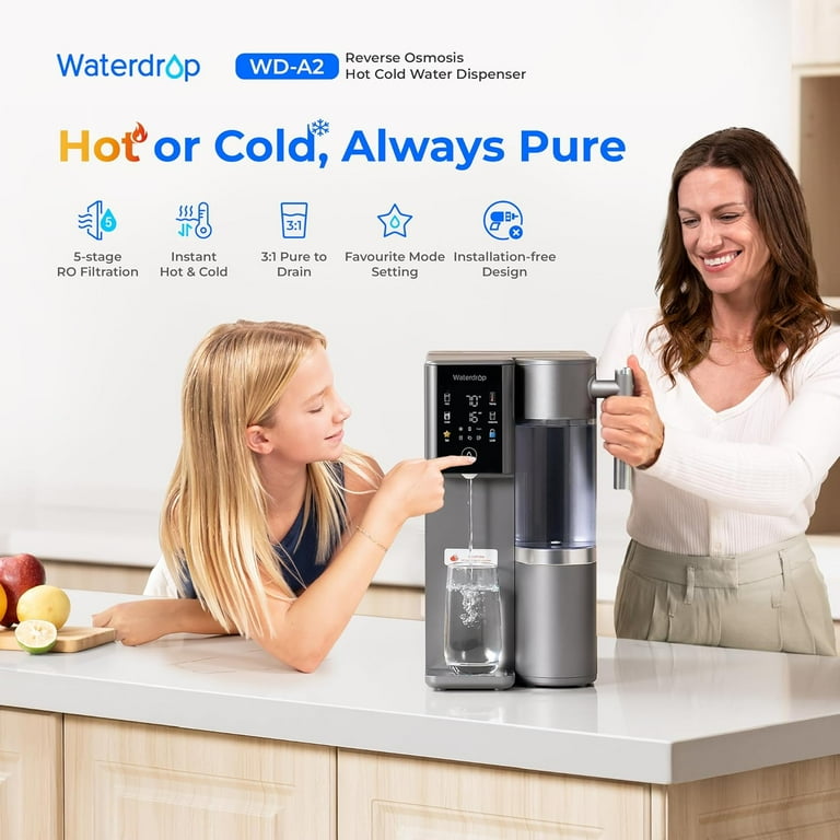Water Heater Hot And Cold Water Filter System Waterdrop A1 Hot