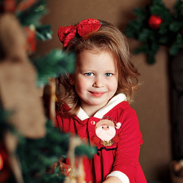 4 Pièces/ensemble Broche De Noël Strass Cristal Broche Broche Broche