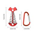 thumbnail image 3 of lixuesong 8pack Durability Tent Sand Pegs Multipurpose Tent Anchors Heavy Type Stakes for Outdoor Camping Hiking, 3 of 3
