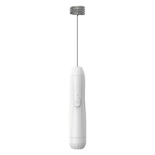 Yhmxh Utensilios de cocina Espumador de leche recargable, portátil, resistente al agua, de acero inoxidable, desmontable, para café con leche y capuchino. Muebles para cocina Accesorios de cocina