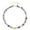 Mix Color Fluorite Choker, variant on Colorful Seed Beads Choker for Women Aesthetic Boho Coloured Glaze Beaded Necklace Dainty 18K Gold Plated Necklace Trendy Cute Summer Beach Jewelry 15”