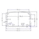 thumbnail image 4 of Caja Eléctrica, Caja De Disipación De Calor De Productos Electrónicos Caja De Aluminio De 38x63x110 Mm Para Productos Electrónicos Caja De Conexiones De Placa De Circuito, 4 of 7