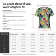 thumbnail image 4 of Rocae Vegetable (2) for Men's Moisture-Wicking Crew Tee - T-Shirt for Sports, Outdoor Activities, and Casual WearLarge, 4 of 9