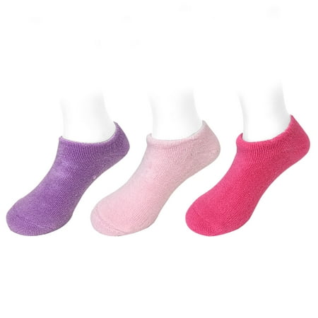 Wrapables® Children’s Non-Skid Gripper Socks (Set of 3), Lavender, Hot ...