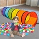 thumbnail image 4 of 26-27 Rainbow Play Tunnel Toy for Babies Toddlers Indoor & Outdoor Tunnel Toy for Kids to Crawl Through, 4 of 5