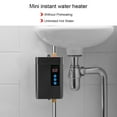 thumbnail image 4 of TOPINCN Chauffe-Eau Sans Réservoir, Mini Chauffe-Eau Électrique Instantané pour la Maison, Machine de Chauffage Sans Réservoir, Chauffe-Eau Instantané, 4 of 8