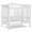 White, variant on Dream On Me Naples 4-in-1 Convertible Mini Crib White