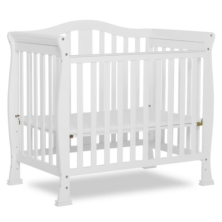 Dream On Me Naples 4-in-1 Convertible Mini Crib White