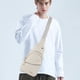 thumbnail image 5 of Bolso bandolera para hombre y mujer | Mochila pequeña impermeable para el pecho con orificio para auriculares | Mochila ligera de 30 x 18 x 8 cm | Bolso bandolera para senderismo, camping, viajes al, 5 of 5