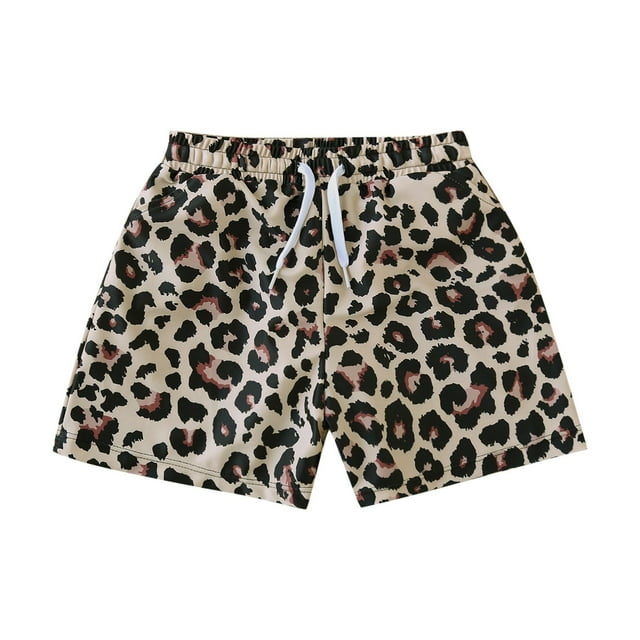 XDZJLR Maillot de Bain Garçon Tout-Petit Famille Assorti Maman et Moi Ensemble Bikini 4-5 Ans