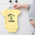 thumbnail image 5 of Plankton Cartoon Small and Mighty Romper Boys or Girls Infant Baby Brisco Brands 12M, 5 of 6