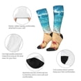 thumbnail image 3 of Sigee Tropical Beach With Starfish for Socks for Men Women Socks Stocking Compression Socks, 3 of 6