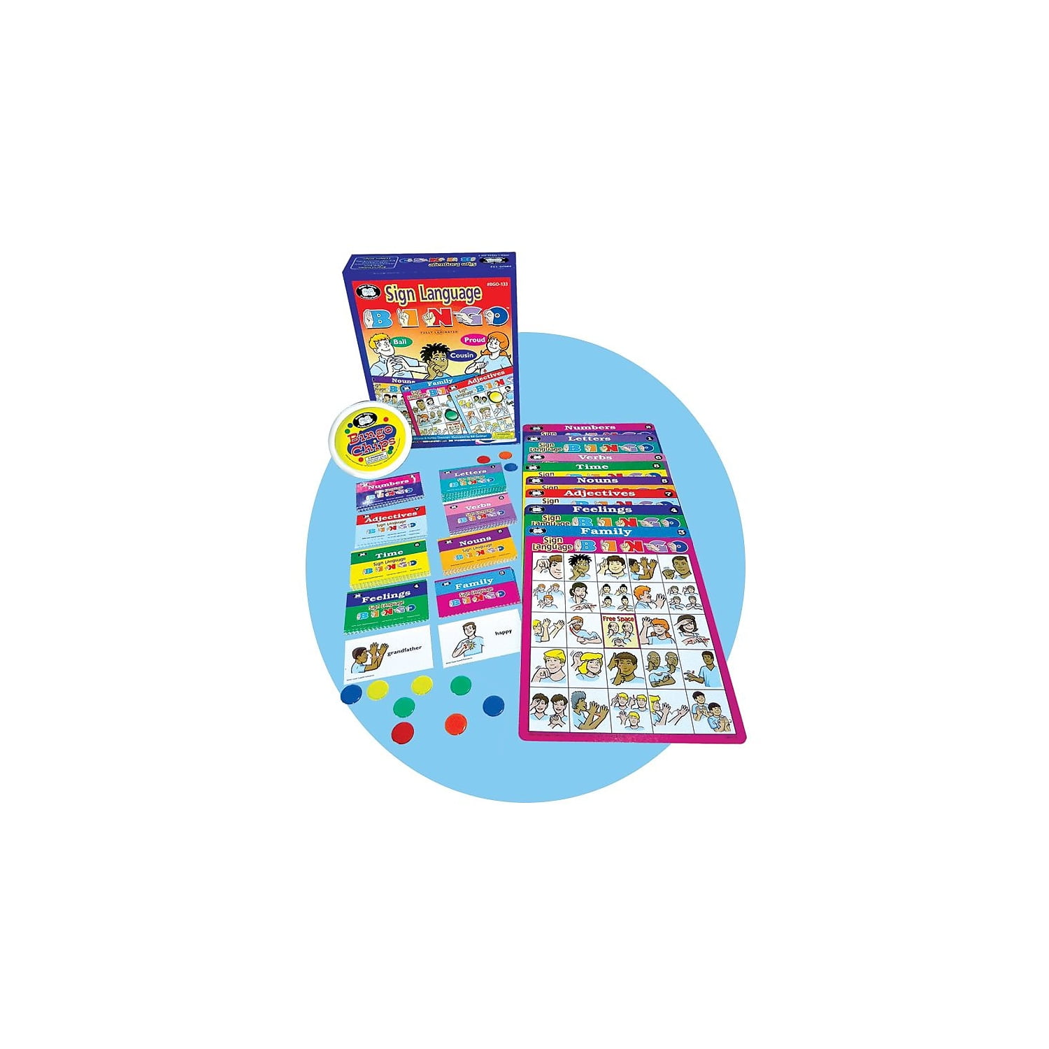 Super Duper Publications American Sign Language Bingo Game