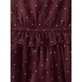 thumbnail image 3 of The Children's Place Girls Sleeveless Polka Dot Chiffon Flutter Dress, Sizes XS-XXL, 3 of 4