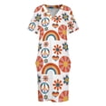 thumbnail image 4 of 70's Loose Pocket Dress women's summer dress 2025 dresses for women 2025 luxury designer party, 4 of 7
