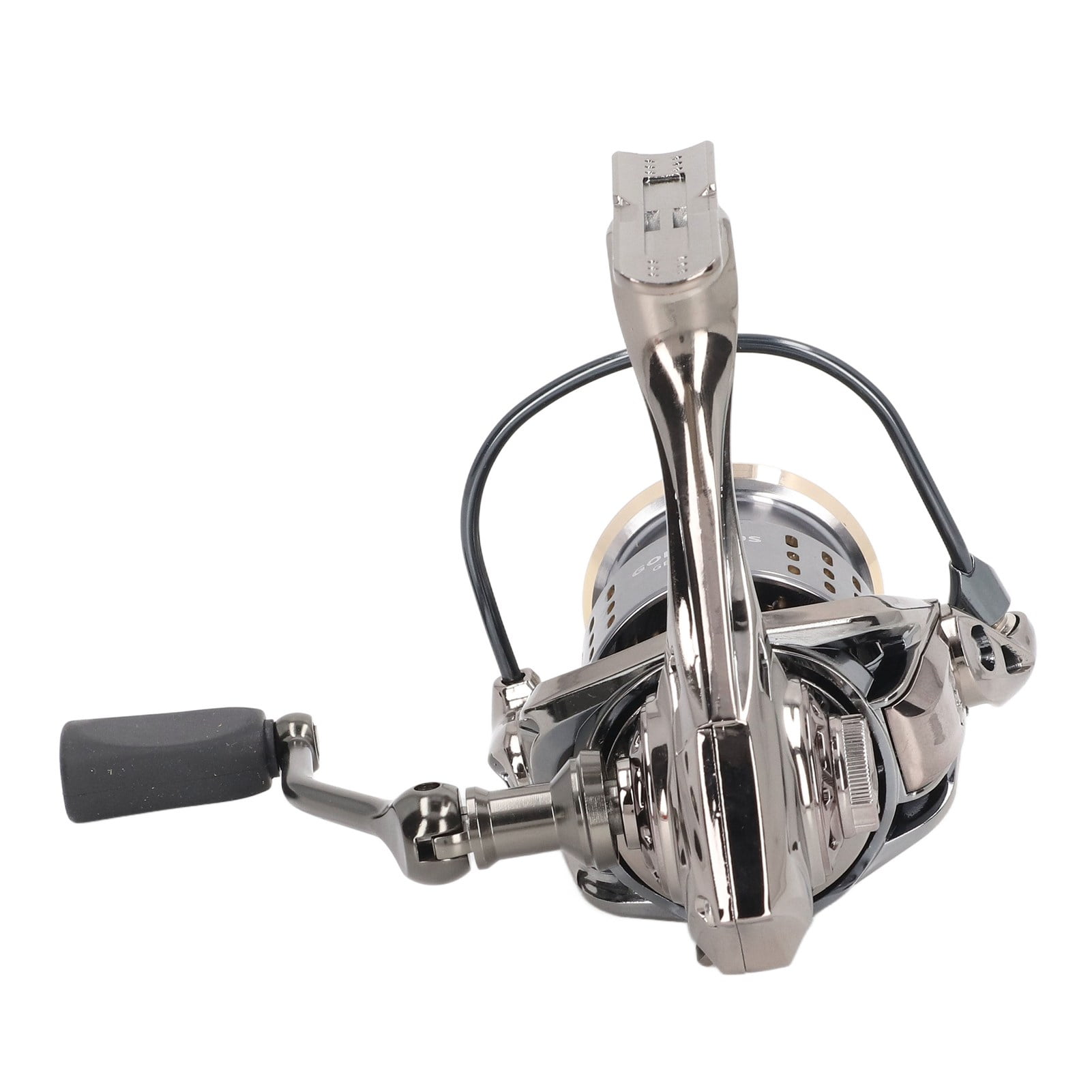 YAHHU 5.2:1 Spinning Fishing Reel Ambidextrous Metal Body Chamfer Outlet for Sea Carp Freshwater Saltwater Fishing Long Casting Reel 3000 Series Premium Lightweight Design