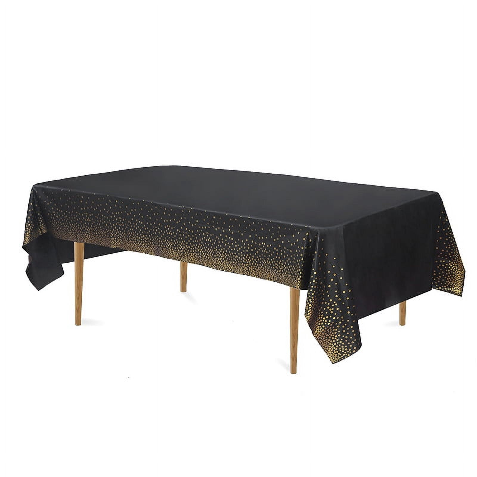 mantel-de-fiesta-negro-y-dorado-mantel-de-pl-stico-mantel-de-confeti
