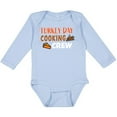 thumbnail image 3 of Inktastic Thanksgiving Turkey Day Cooking Crew with Turkey and Pumpkin Pie Boys or Girls Long Sleeve Baby Bodysuit, 3 of 5