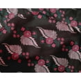 thumbnail image 4 of oneOone Silk Tabby Fabric Leaves Block Print Sewing Fabric BTY 42 Inch Wide, 4 of 4