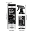 thumbnail image 3 of Black Sink and Tap Cleaner Spray with Microfiber Cloth,Hard Water Stain Limescale and Soap Scum Remover for Kitchen and Bathroom,4 fl oz, 3 of 5