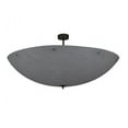 thumbnail image 4 of Meyda Tiffany 176555 Madison 12 Light 60" Wide Semi-Flush Bowl Ceiling Fixture - Nickel, 4 of 4