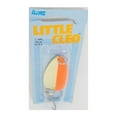 thumbnail image 3 of Acme Tackle Freshwater Little Cleo, Fishing Spoon, 3/4 oz. Gold Flo Org Stripe, 3 of 10