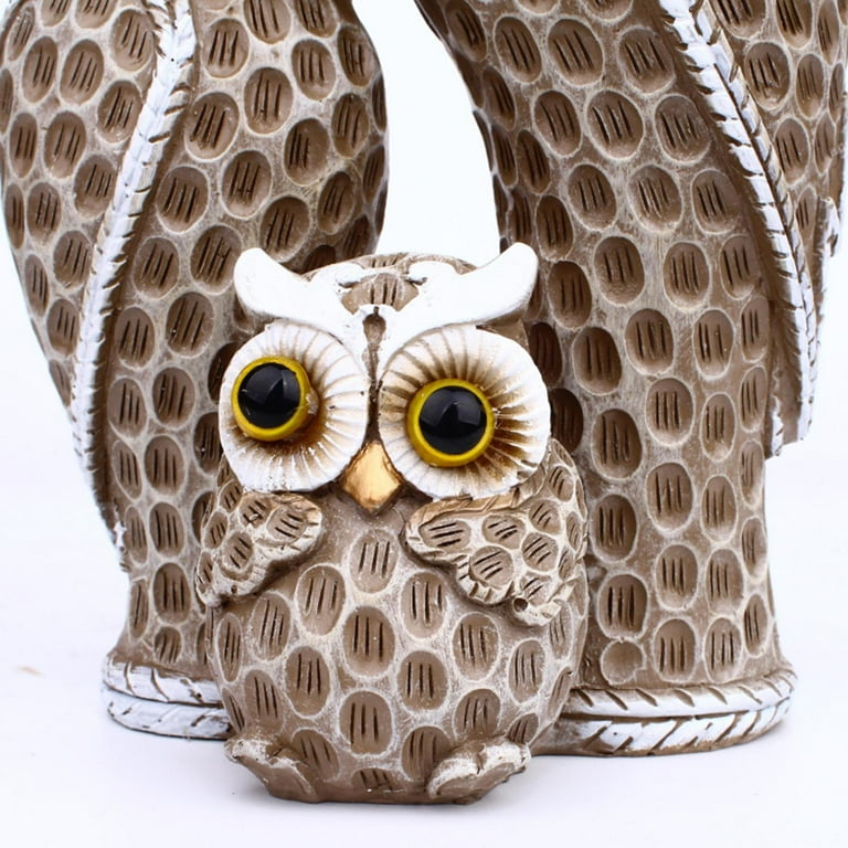 Owl Animal Figurine Modern Craft Kitchen miniature – Kitchen Groups