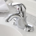 thumbnail image 2 of Waterfront Bathroom Faucet Less Pop-Up Pvd Brushed Nickel Finish, 4 In., 2 of 2