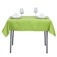 BalsaCircle High-Quality 54" x 54" Square Polyester Tablecloth - Stain ...