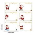 thumbnail image 3 of TACILIP Home Decor, 1 Pcs Christmas Tags Gift Label Stickers Adhesive Labels Gifts Large Blank Christmas Name Tags Gifts Santa Claus, Gifts for Men, 3 of 6