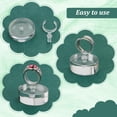 thumbnail image 4 of 2 PCS Acrylic Ring Display Stand 1.4x1.2x1.6 inch Ring Holder Ring Holder Blocks Clear Solid Cylinder Shape Ring Showcase for Jewelry Ring Wedding Ring diy, 4 of 9