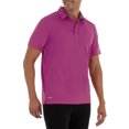 thumbnail image 2 of Athletic Works Men's and Big Men's Quick Dry Polo, up to 3XL, 2 of 7
