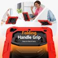 thumbnail image 2 of for iPad Mini 5th/4th Generation Case 7.9 inch 2019/2015, 360 Rotating Shockproof Cover with Stand, Handle, Shoulder Strap, Red, 2 of 7