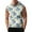 Light Blue, variant on Men's Sleeveless Hoodie With Vibrant Floral Print Casual Lightweight Gym Tank Top For Summer Workouts