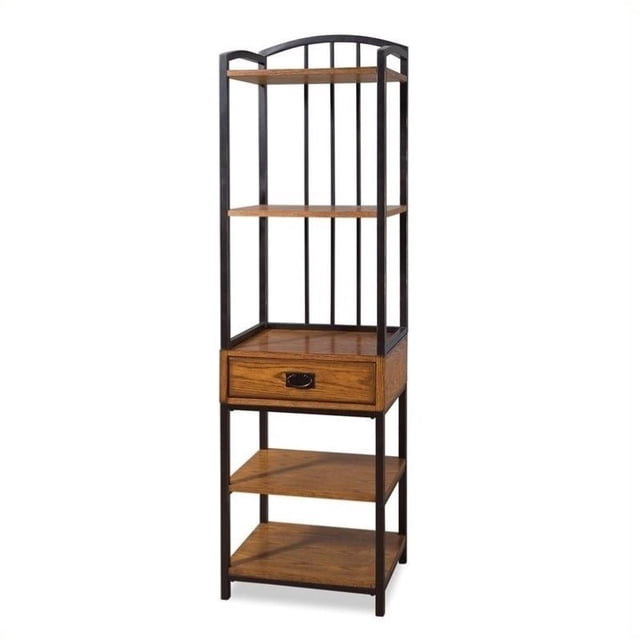 Bowery Hill Media Gaming Tower in Distressed Oak