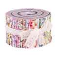 thumbnail image 3 of SUTENGDA 36 Pieces Jelly Roll Multi-Color Fabric Quilting Fabric Strips with Different Patterns for Sewing Quilting Crafting Home DIY, 3 of 8