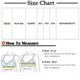 thumbnail image 3 of Tumotour Full Coverage Bras For Women No Underwire Comfort Push Up Breathable Bralette Bras Solid Color Comfortable Wireless Bras, 3 of 3