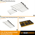 thumbnail image 4 of Gearwrench Sae Wrench Set 21Pc, 4 of 4