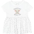 thumbnail image 3 of Inktastic My Great Aunt Loves Me Elephant Girls Baby Dress, 3 of 5
