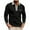 C162/BK3, variant on Rggeeun Mens Polo Shirts Fall Male Fashion Zipper Patchwork Chest Pocket Long Sleeve Shirt Tops Classic