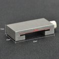 thumbnail image 1 of Regla de acero al carbono, bloque de límite, herramientas de medición de bricolaje, posicionador de reglas de Metal, marcador de línea de trazado ajustable para carpintería Fivean unisex, 1 of 2