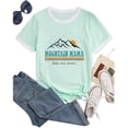thumbnail image 2 of Women Mountain Mama Shirt Mom Camping Tees Tops, 2 of 3