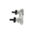 thumbnail image 3 of CKP #G-44 Elegance Collection 3 in. (76mm) Glass Pull, Clear with Black Base, 3 of 4