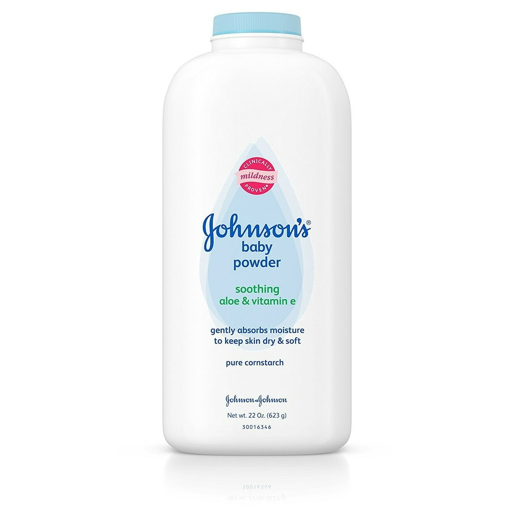 Johnson's Baby Powder With Aloe Vera & Vitamin E, 22 oz. by Johnson